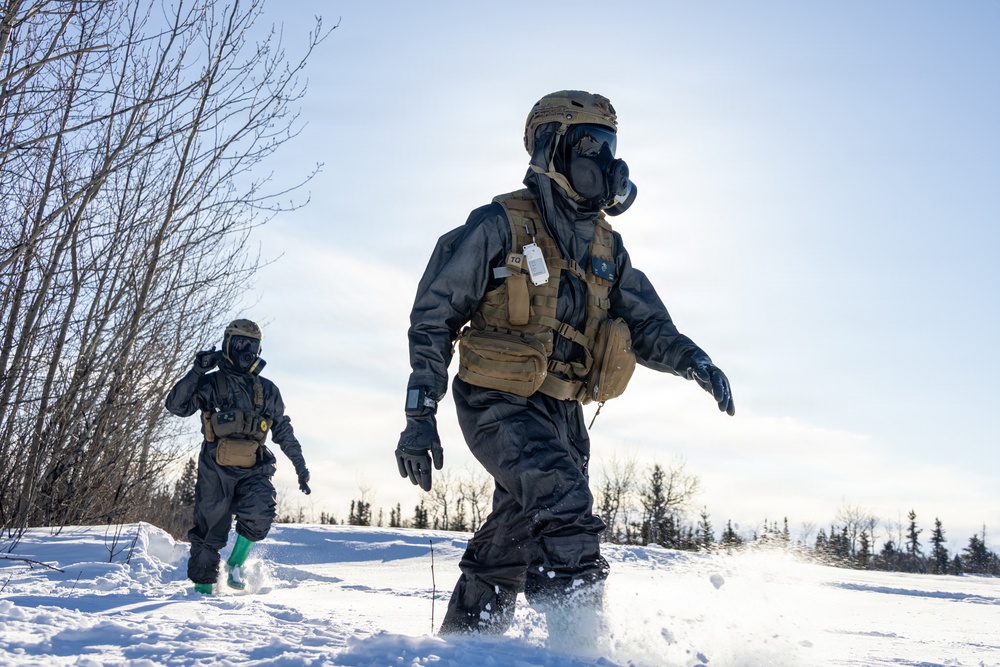ARCTIC EDGE 2026: CBIRF conducts cold weather sample training