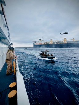 USCGC Oliver Henry supports USMC VBSS training in Guam
