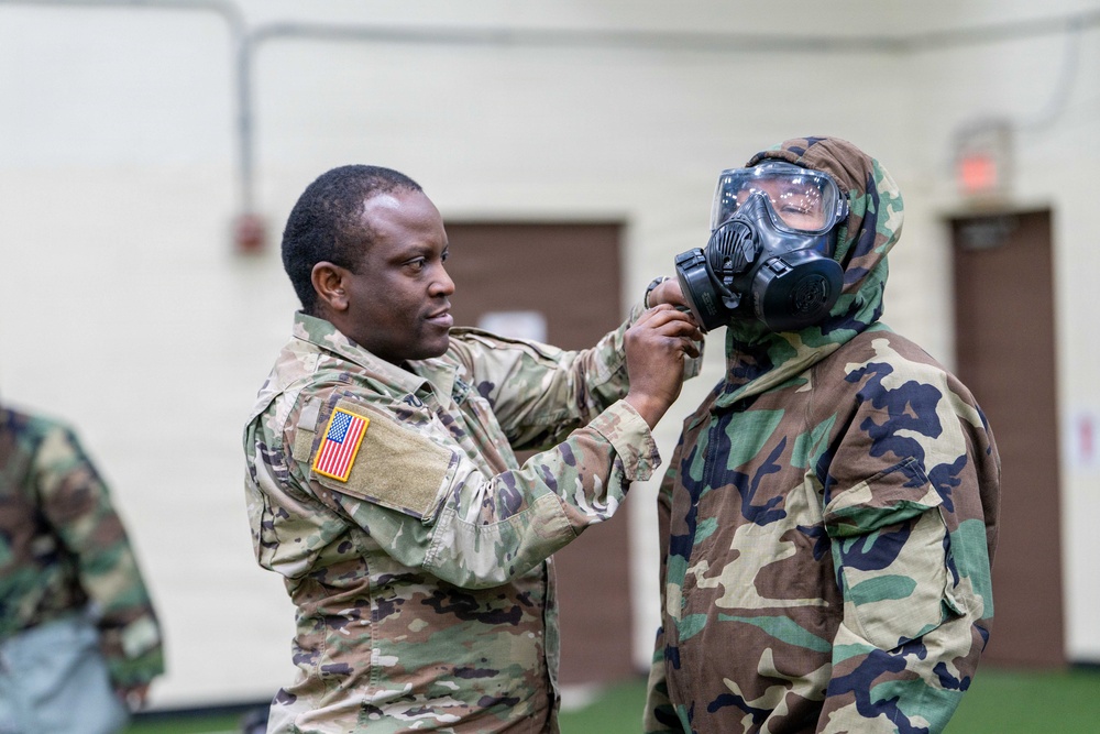MSC-K EECs and MECs have concluded their annual Chemical, Biological, Radiological, and Nuclear (CBRN) training, Feb. 24-26.