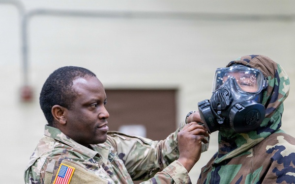 MSC-K EECs and MECs have concluded their annual Chemical, Biological, Radiological, and Nuclear (CBRN) training, Feb. 24-26.