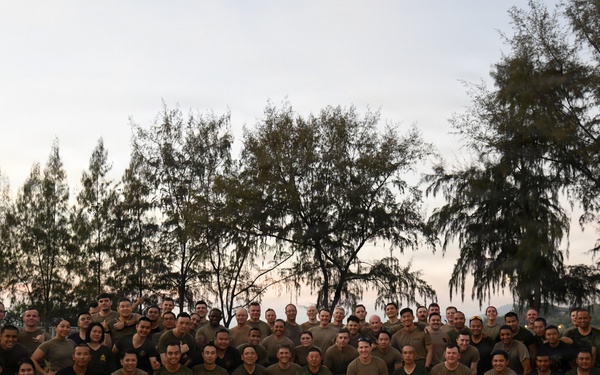 U.S. Army and Royal Thai Army group photo