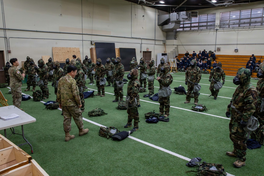 MSC-K EECs and MECs have concluded their annual Chemical, Biological, Radiological, and Nuclear (CBRN) training, Feb. 24-26.