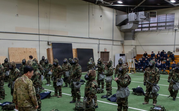 MSC-K EECs and MECs have concluded their annual Chemical, Biological, Radiological, and Nuclear (CBRN) training, Feb. 24-26.