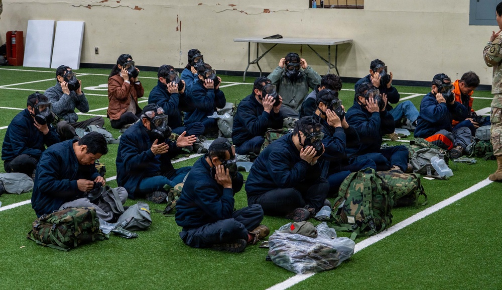 MSC-K EECs and MECs have concluded their annual Chemical, Biological, Radiological, and Nuclear (CBRN) training, Feb. 24-26.