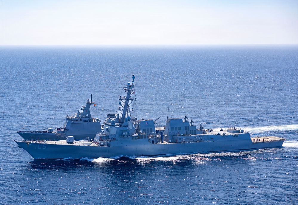 USS Dewey Participates in Maritime Cooperative Activity 26-2.2