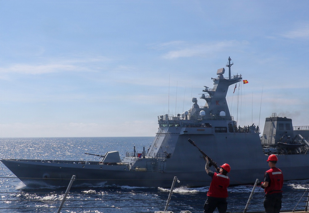 USS Dewey Participates in Maritime Cooperative Activity 26-2.2