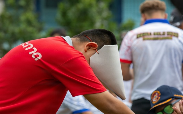 Cobra Gold builds ties at Thai school through games and civic assistance