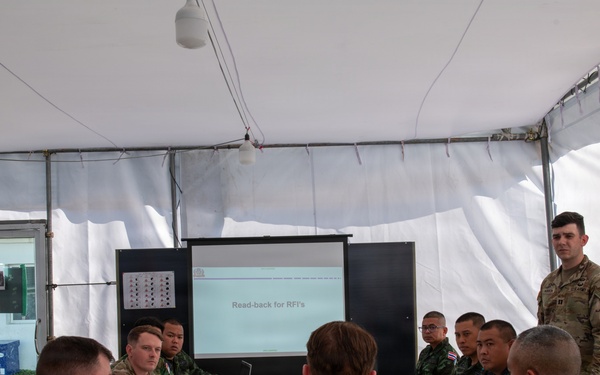 Exercise Cobra Gold 2026 Combined Forces Land Component Commanders Update Brief