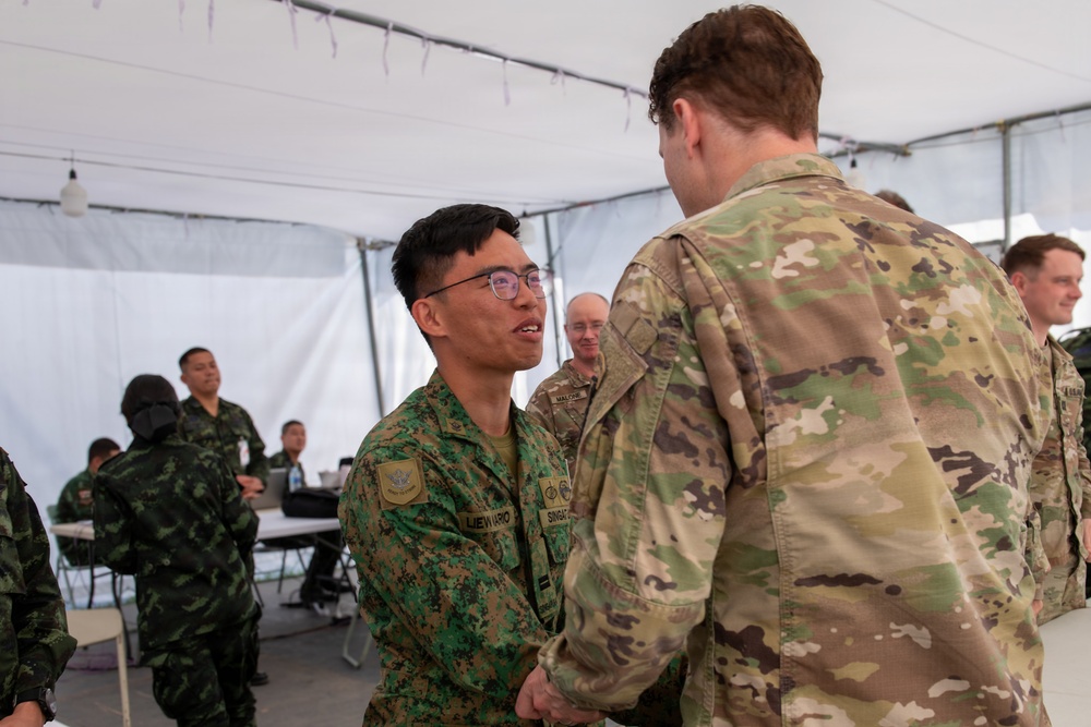 Exercise Cobra Gold 2026 Combined Forces Land Component Commanders Update Brief