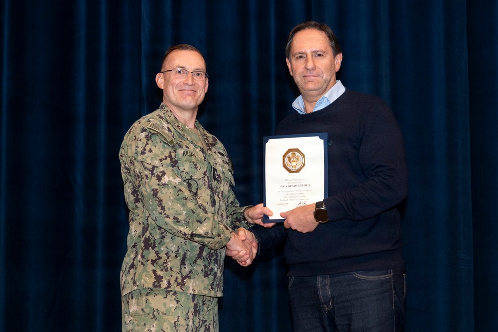 NAVFAC EURAFCENT Hosts Rear Adm. Kilian
