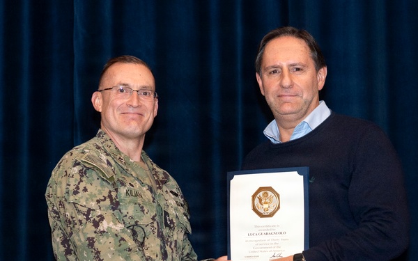 NAVFAC EURAFCENT Hosts Rear Adm. Kilian