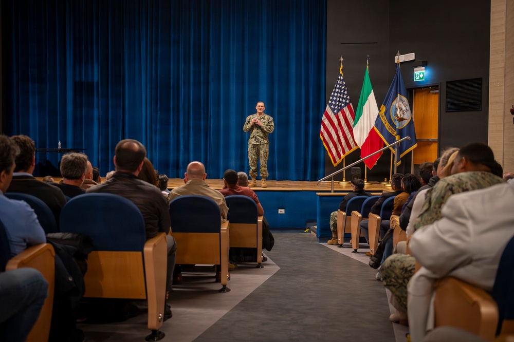 NAVFAC EURAFCENT Hosts Rear Adm. Kilian