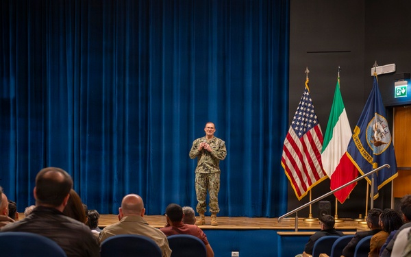 NAVFAC EURAFCENT Hosts Rear Adm. Kilian