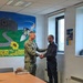 NAVFAC EURAFCENT CO Presents Coins at ROICC Deveselu