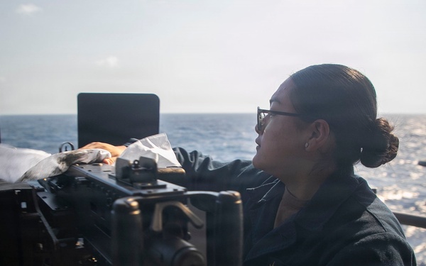 USS Tripoli Conducts Small Craft Action Team Live Fire