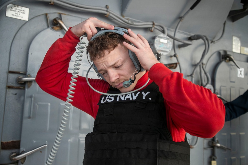 USS Tripoli Conducts Small Craft Action Team Live Fire