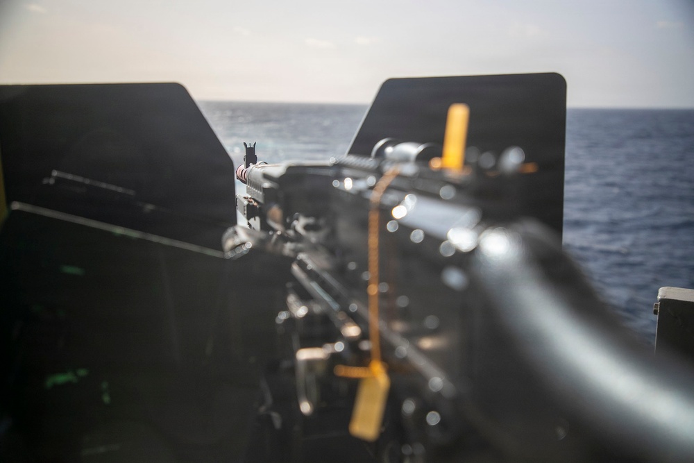 USS Tripoli Conducts Small Craft Action Team Live Fire