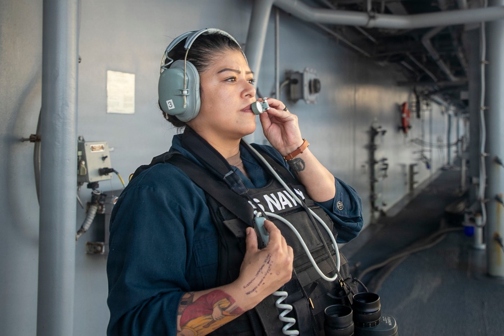 USS Tripoli Conducts Small Craft Action Team Live Fire