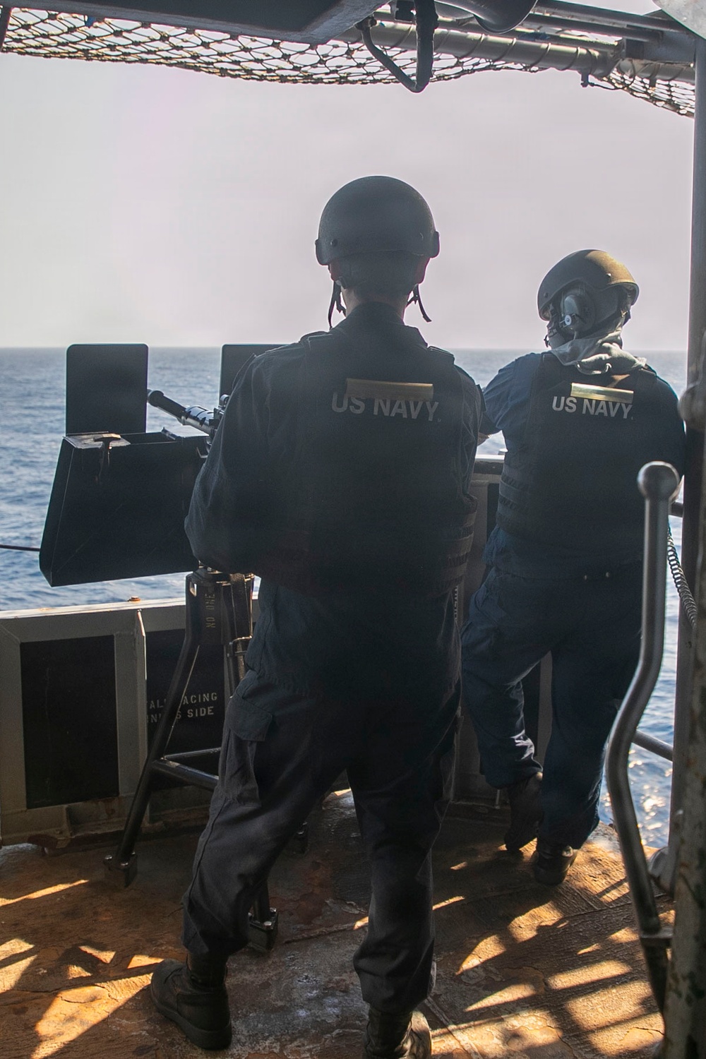 USS Tripoli Conducts Small Craft Action Team Live Fire