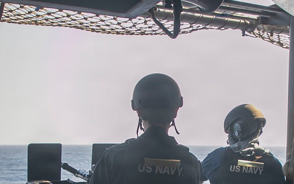 USS Tripoli Conducts Small Craft Action Team Live Fire