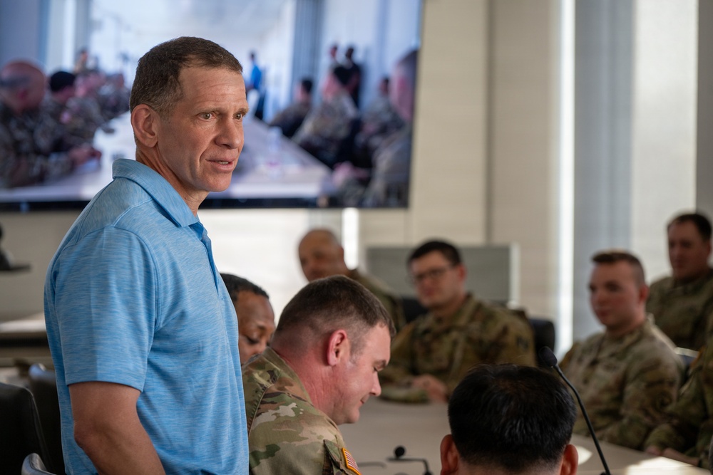 Former Sergeant Major of the Army Michael Grinston continues to develop Soldiers