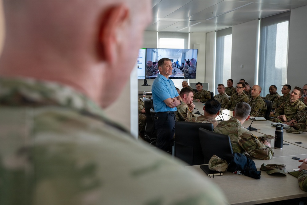 Former Sergeant Major of the Army Michael Grinston continues to develop Soldiers