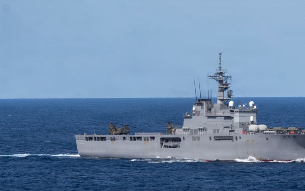 USS Tripoli Conducts Group Sail during Operation Iron Fist