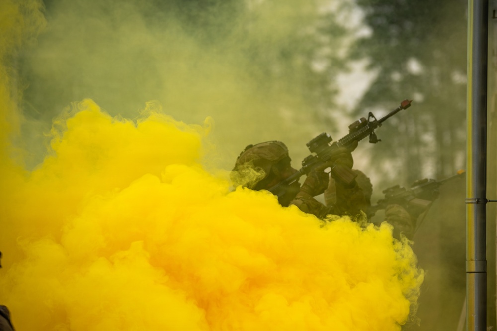 3-8 CAV Conducts MOUT Training with British Army OPFOR in Poland