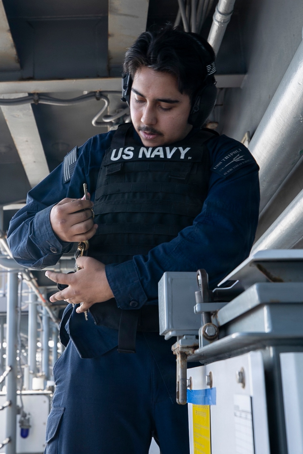 USS Tripoli Conducts Small Craft Action Team Exercise