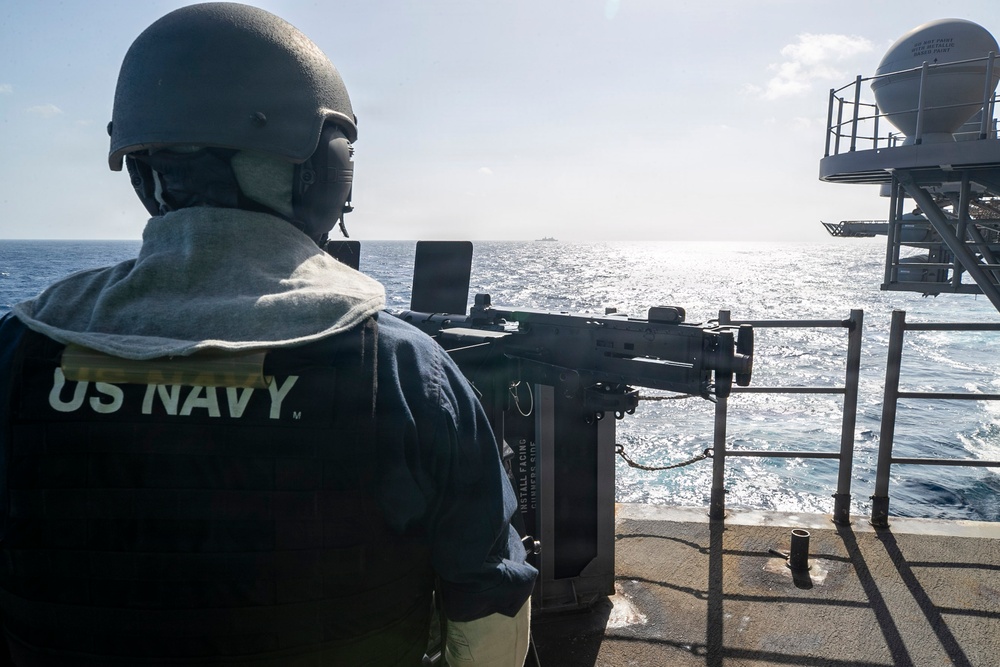 USS Tripoli Conducts Small Craft Action Team Exercise