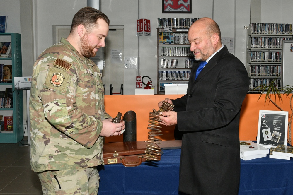 A literary tribute to the Camp Darby Library