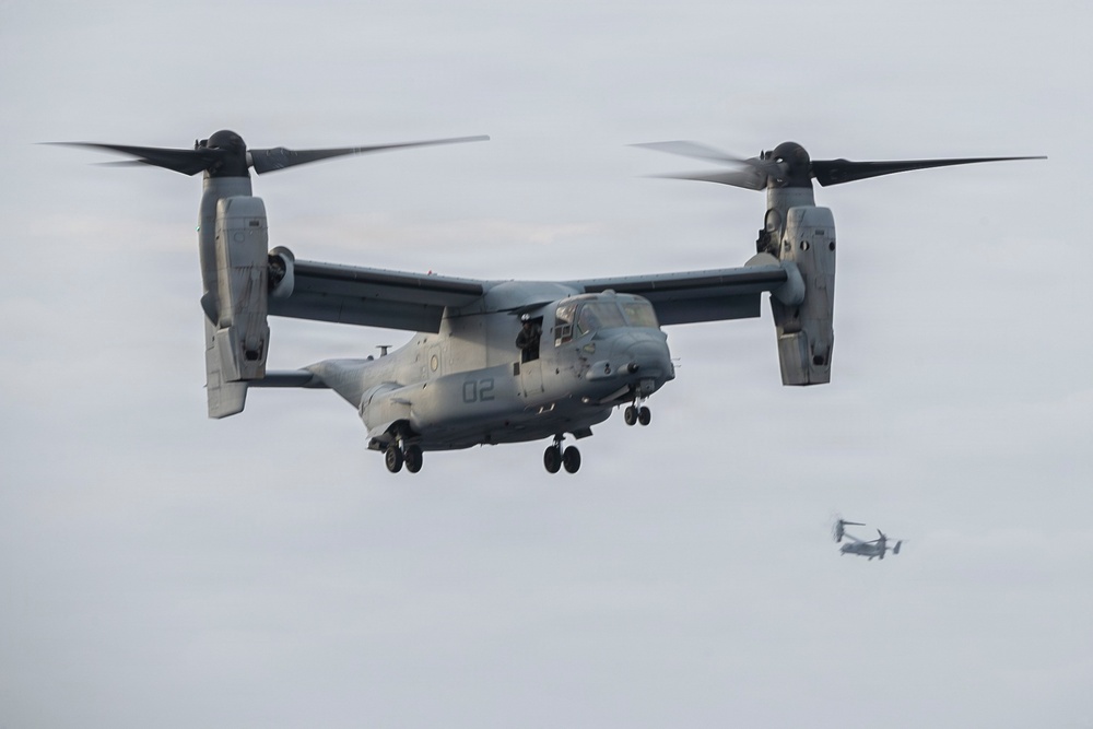 USS Tripoli Conducts Flight Operations