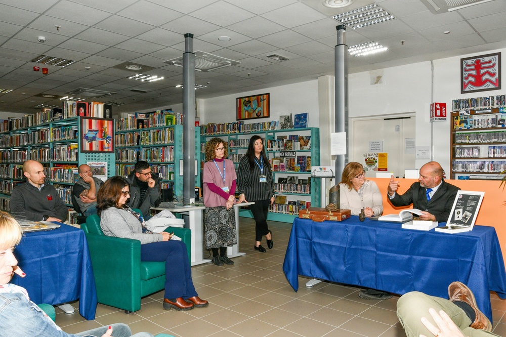 A literary tribute to the Camp Darby Library