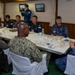 Tripoli ARG Commanding officers meeting with JMSDF Rear Admiral