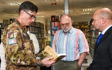 A literary tribute to the Camp Darby Library