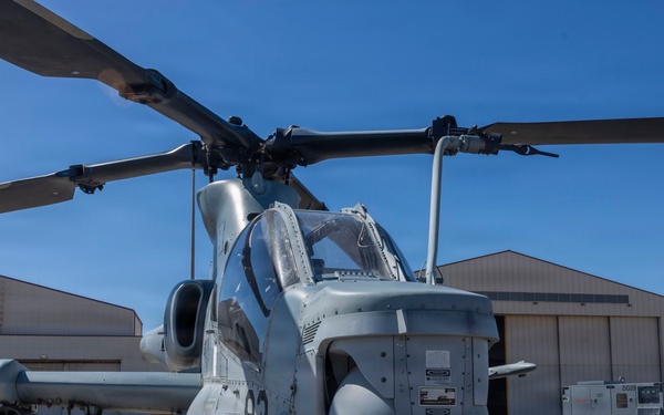 U.S. Marines with HMLA-269 conduct flight operations during MAG-29 DAO Exercise
