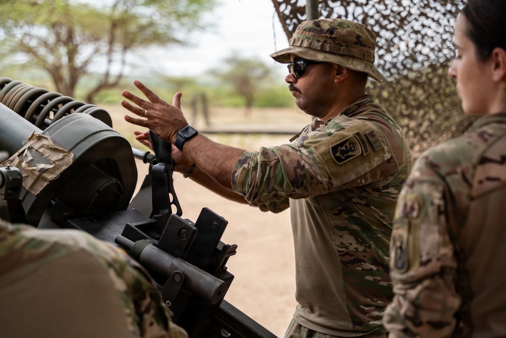 US, Kenya artillery units conduct bilateral live-fire training during Justified Accord 2026