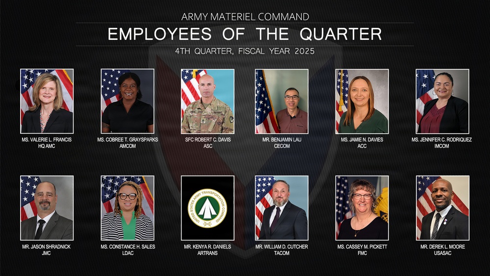 AMC Employees of the 4th Quarter Fiscal Year 2025