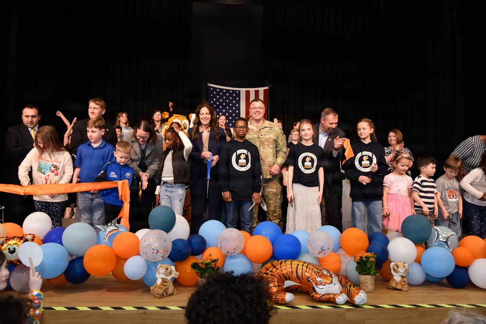 Sembach Elementary School Ribbon Cutting