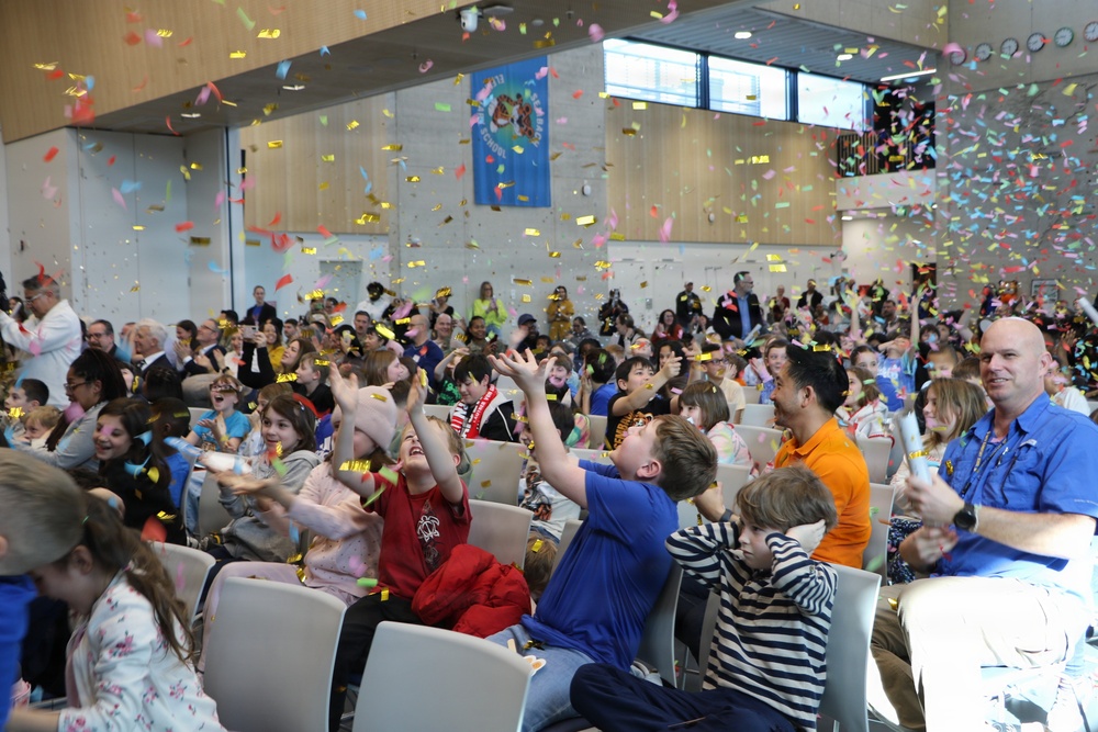 Sembach Elementary School Ribbon Cutting