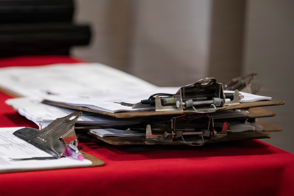 Marine Forces Reserve Service Alpha Uniform Inspection