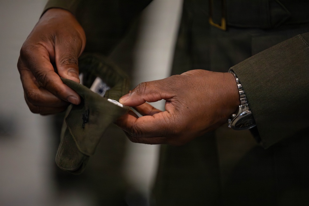 Marine Forces Reserve Service Alpha Uniform Inspection