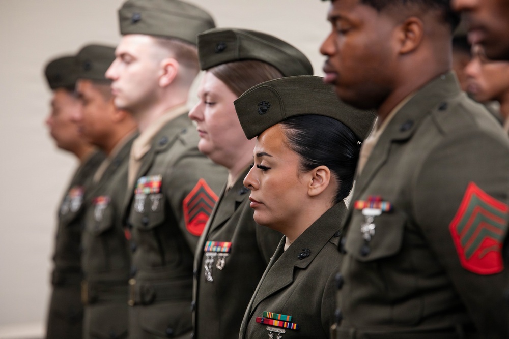 Marine Forces Reserve Service Alpha Uniform Inspection