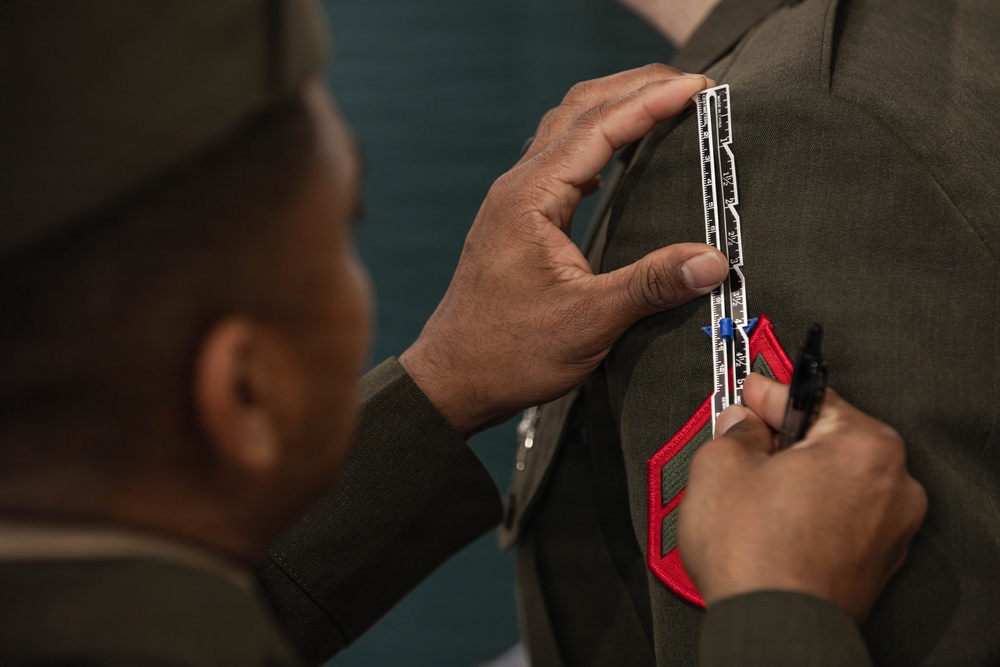 Marine Forces Reserve Service Alpha Uniform Inspection