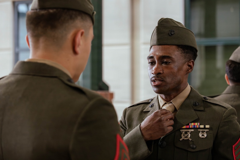 Marine Forces Reserve Service Alpha Uniform Inspection