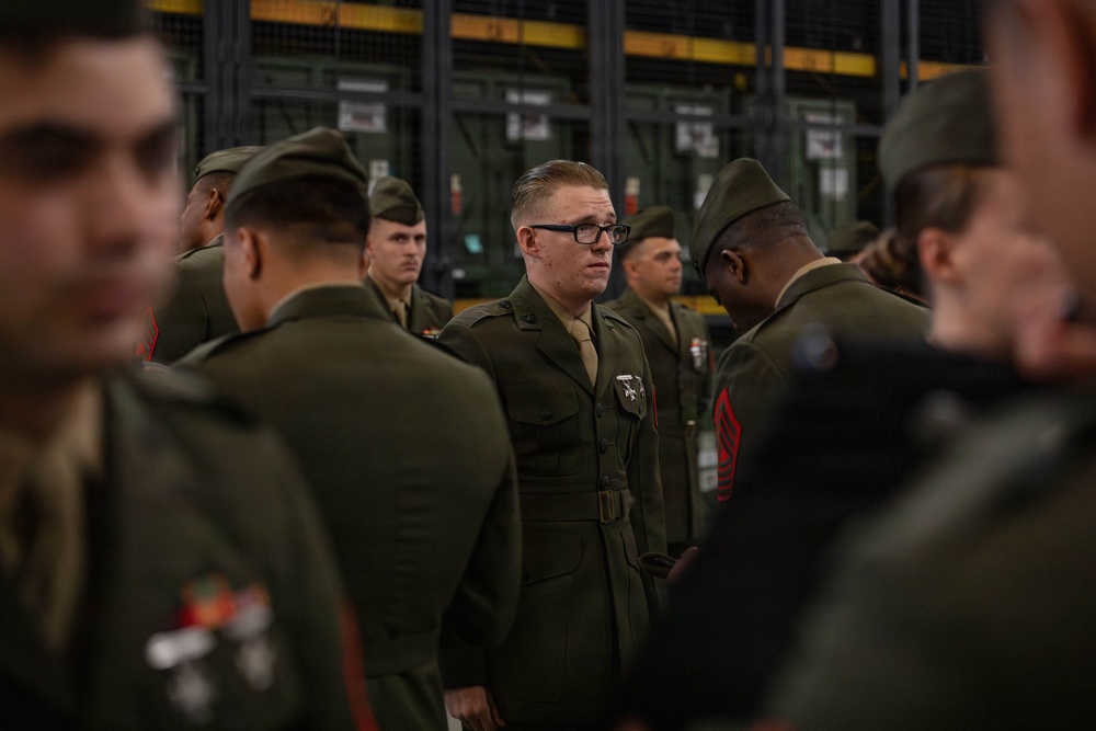 Marine Forces Reserve Service Alpha Uniform Inspection