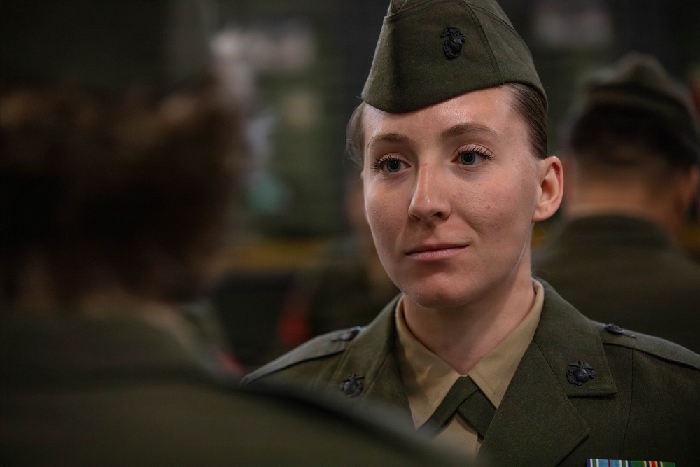 Marine Forces Reserve Service Alpha Uniform Inspection