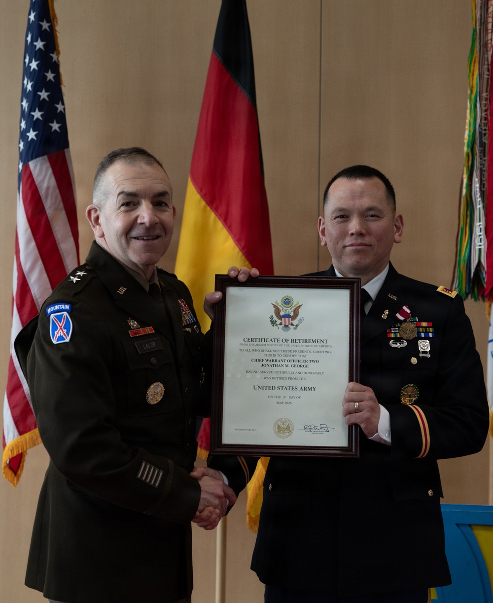 21st TSC Retirement Ceremony