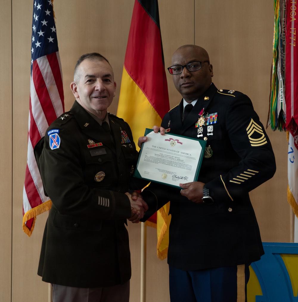 21st TSC Retirement Ceremony