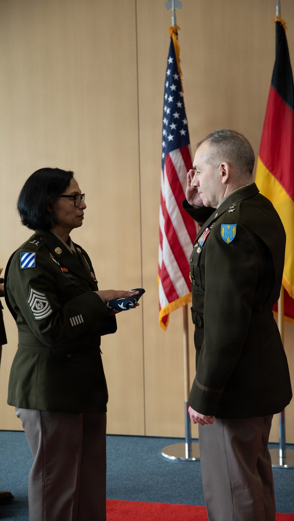 21st TSC Retirement Ceremony